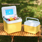 6L draagbare kampeerk koelbox met multi-level isolatie