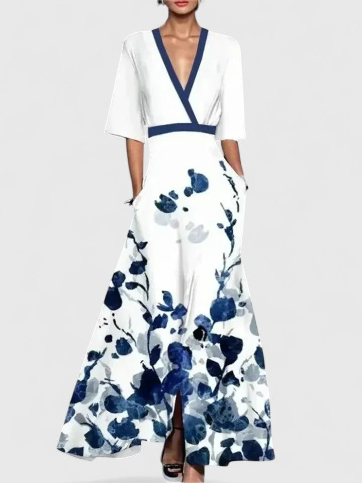 Veronica | Elegante maxi-jurk