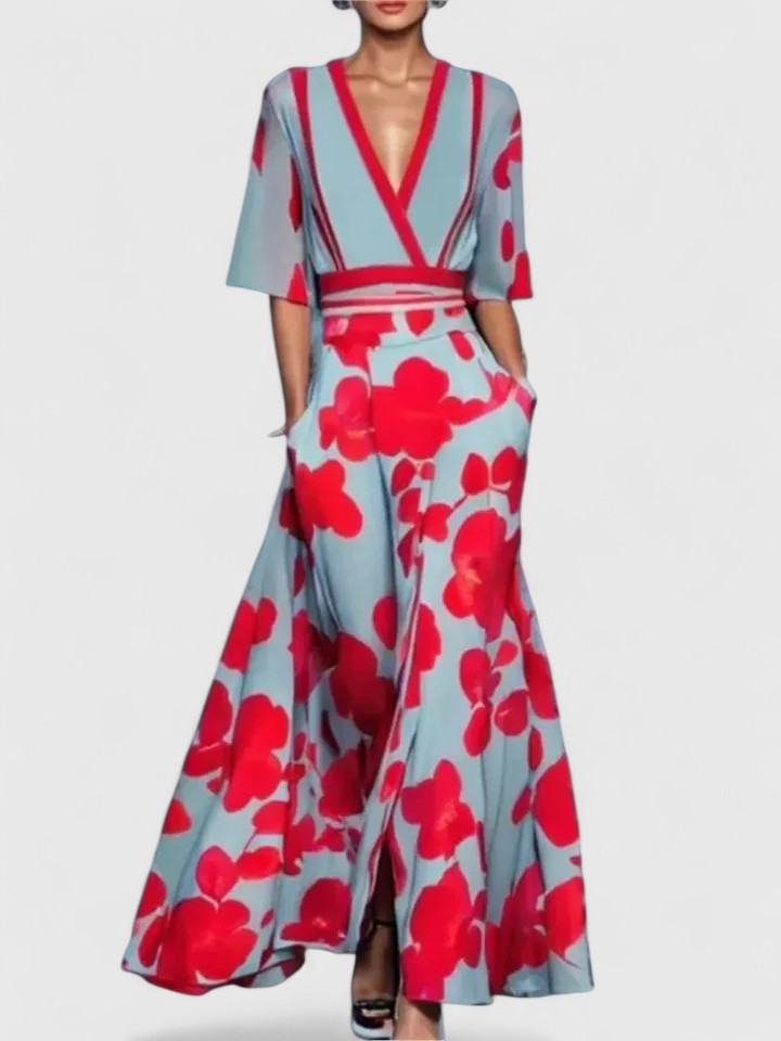 Veronica | Elegante maxi-jurk