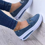 Dames espadrilles met luchtkussenzool