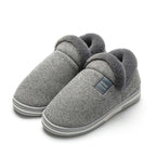 Warme winterpantoffels met imitatiebont