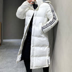 Lange winterjas met capuchon Calvin