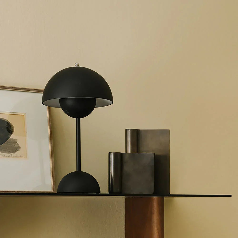 Paddestoelvormige designlamp