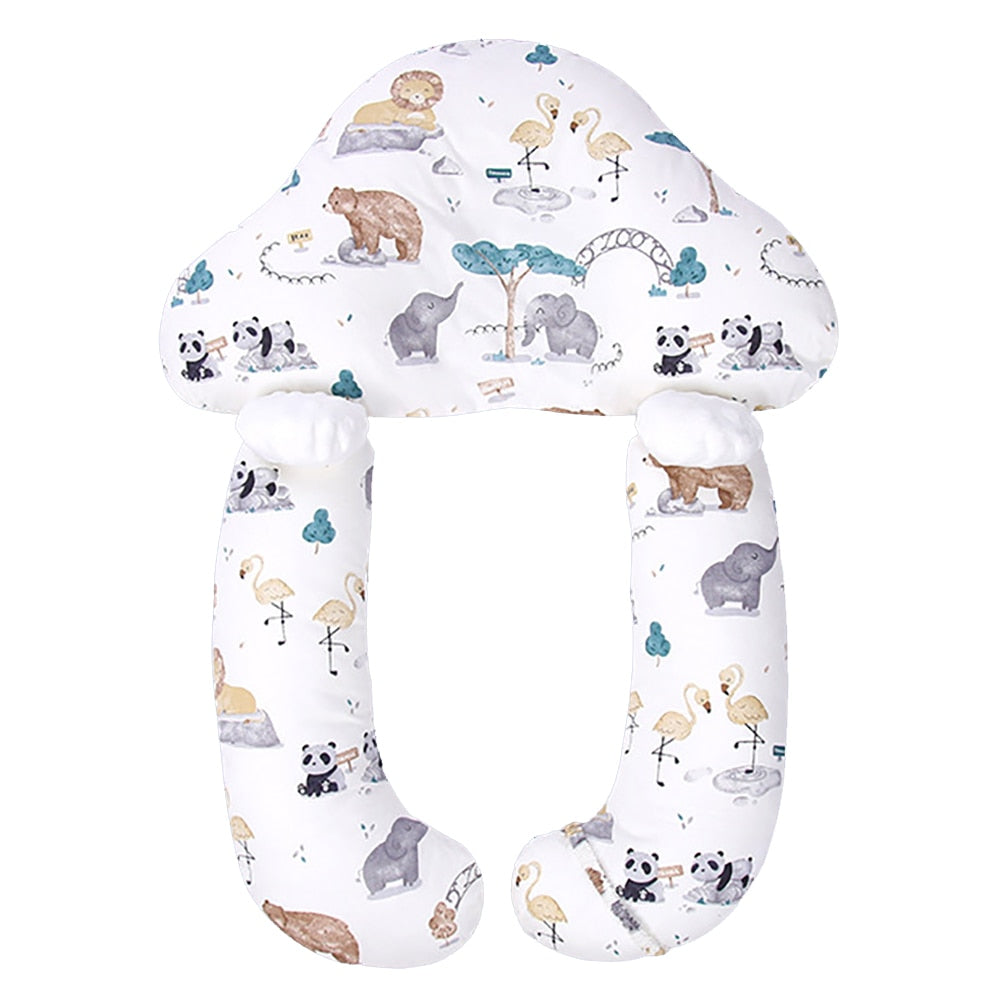 Ergonomisch katoenen babykussen voor een en comfortabele slaap