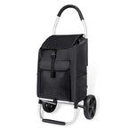 Vouwbare aluminium boodschappentrolley