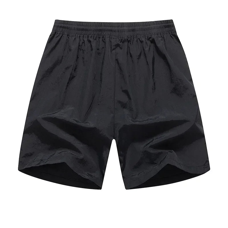 Heren hardloopshorts met mesh binnenbroekje en ritszakken