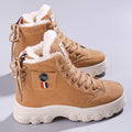 Warme boots met bont voering voor dames