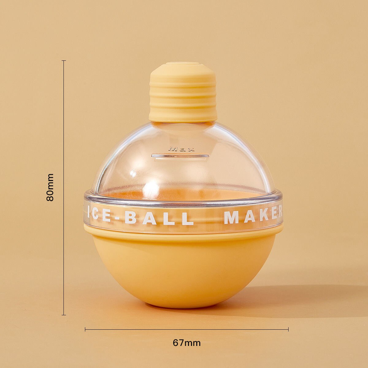 Siliconen ijsballenmaker