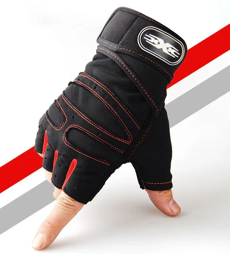 En ondersteunende gym handschoenen