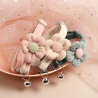Verstelbare kattenhalsband met bloem
