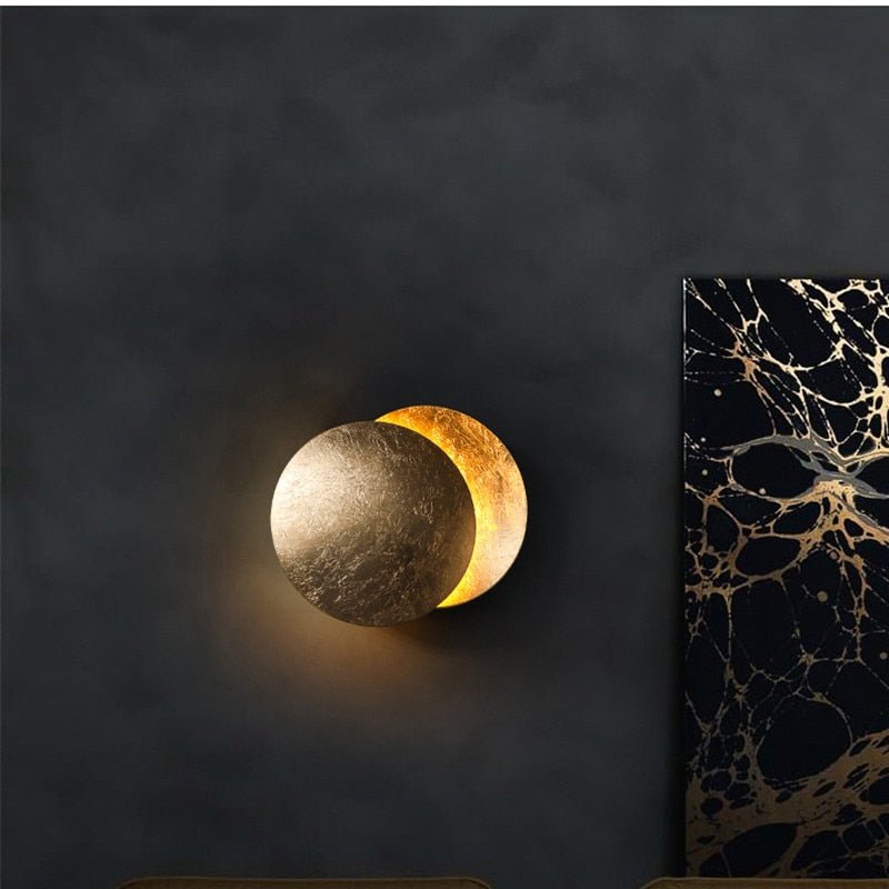Zonsverduistering wandlamp