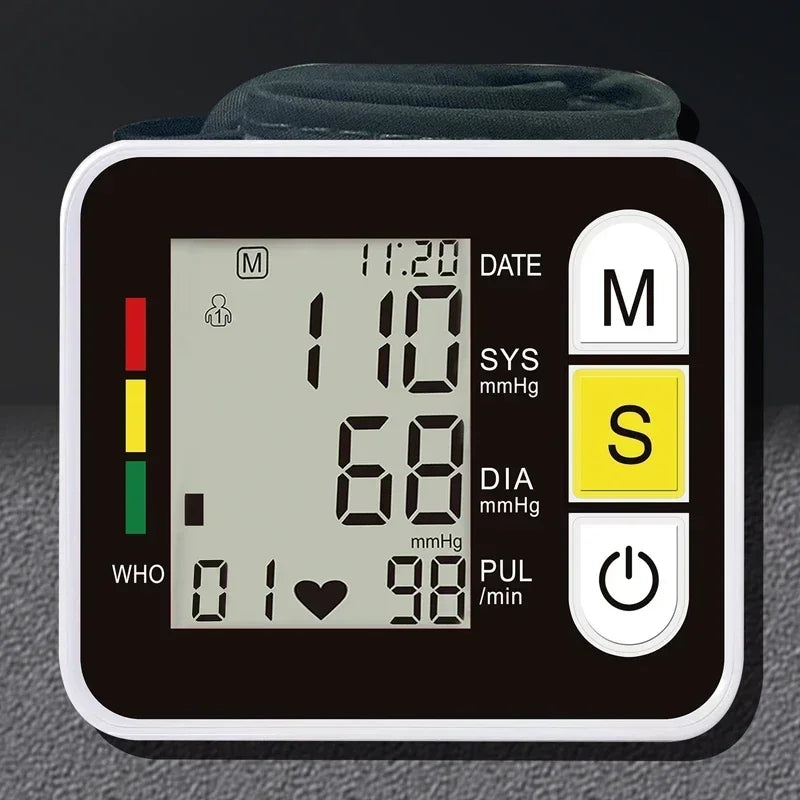 Digitale pols bloeddrukmeter met lcd-display