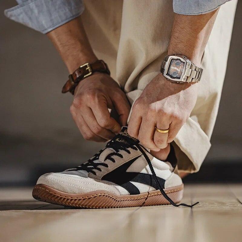 Sneakers met tijdloze stijl en modern comfort