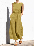 Sarah jumpsuit – linnen jumpsuit