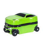 Harde kinderkoffer met auto ontwerp
