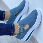 Ademende dames meshsneakers