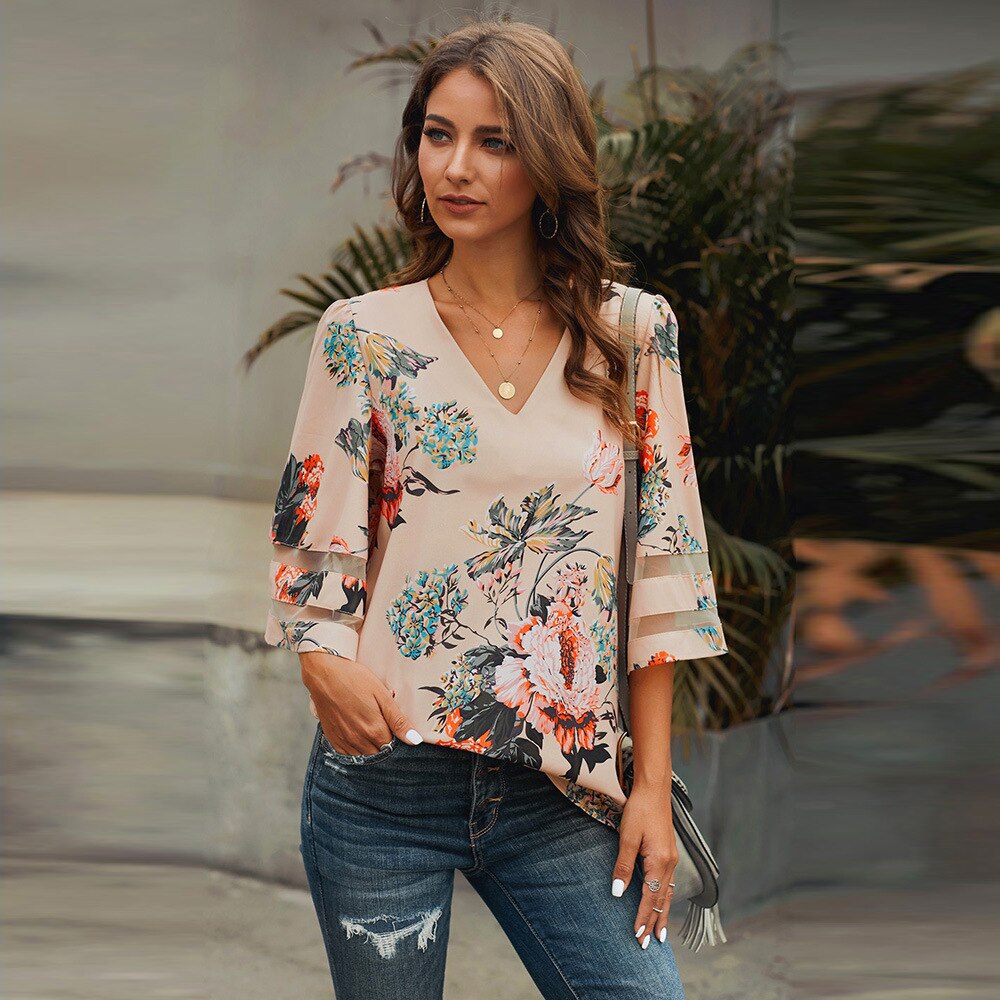 Losse dames blouse – Laura blouse