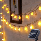 Feestverlichting op zonne-energie