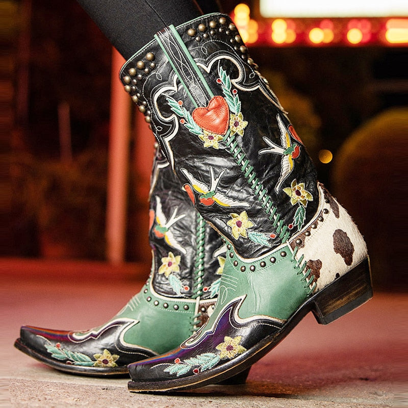 Unieke dames cowboylaarzen