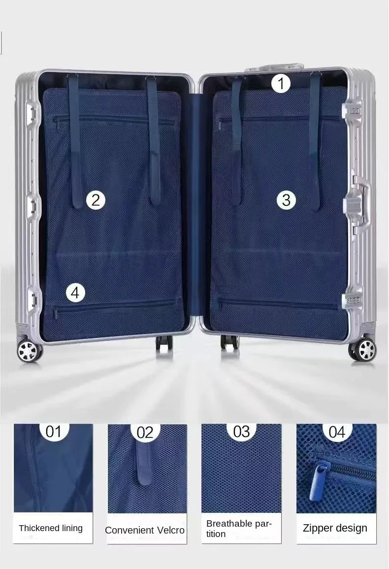 Aluminium-Magnesium hardshell koffer