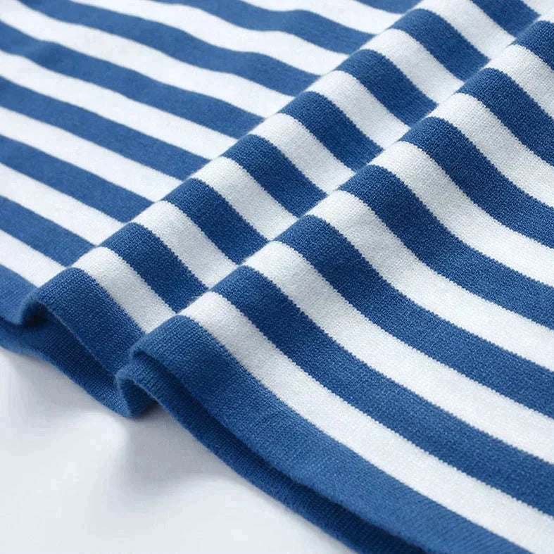 Stijlvol gestreept T-Shirt van lichtgewicht stof