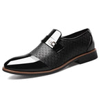Glanzende herenschoenen