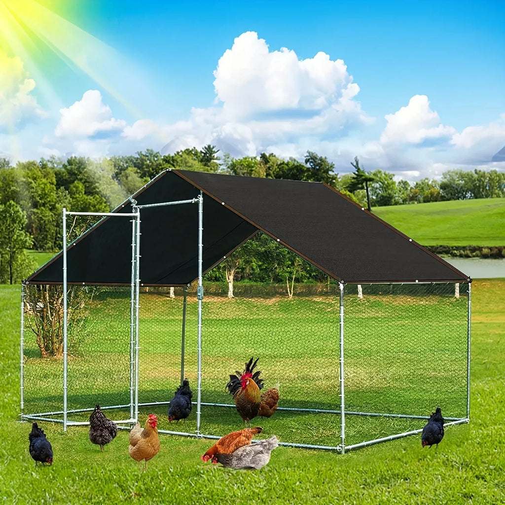 Zwarte schaduwdoek mesh bedekking