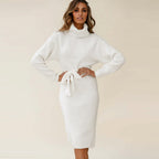 Gebreide sweater met col voor dames