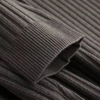 Heren merino polotrui met rits