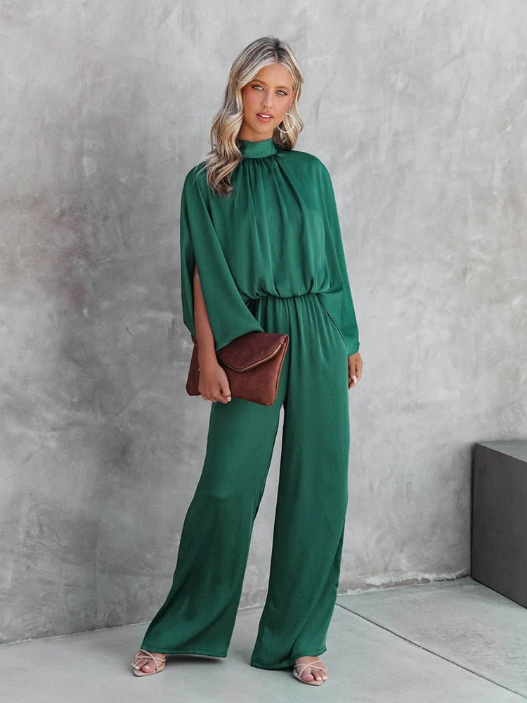 Groene jumpsuit