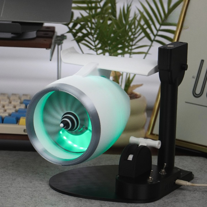 Turbojet ventilatorstype nevelbevochtiger met rgb-verlichting