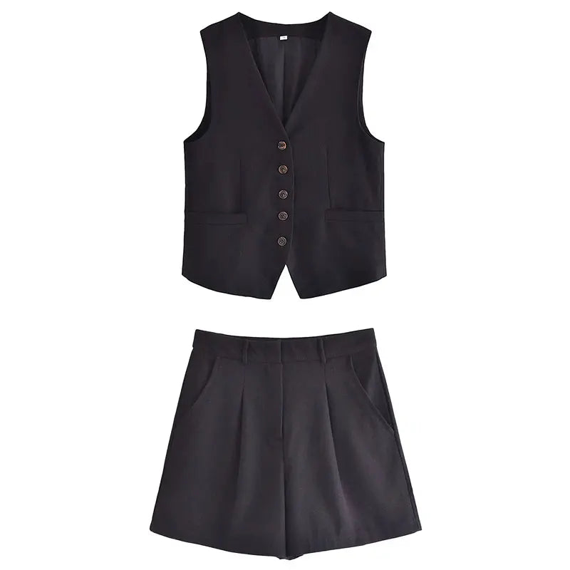Tweedelige zomeroutfit met vintage-top — afbeelding 4