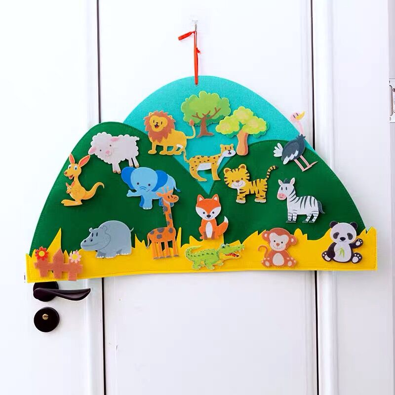 DIY viltbord voor kinderen