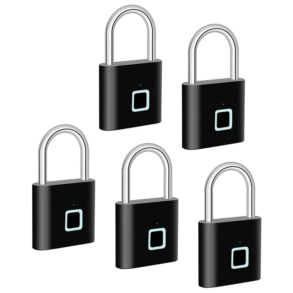 Slim vingerafdrukhangslot met usb-opladen & ontwerp