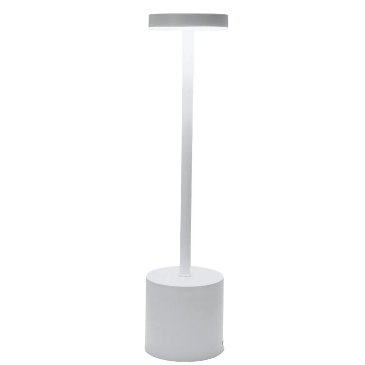 Draadloze metalen LED tafellamp