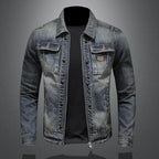 Retro jeansjack in vintage stijl