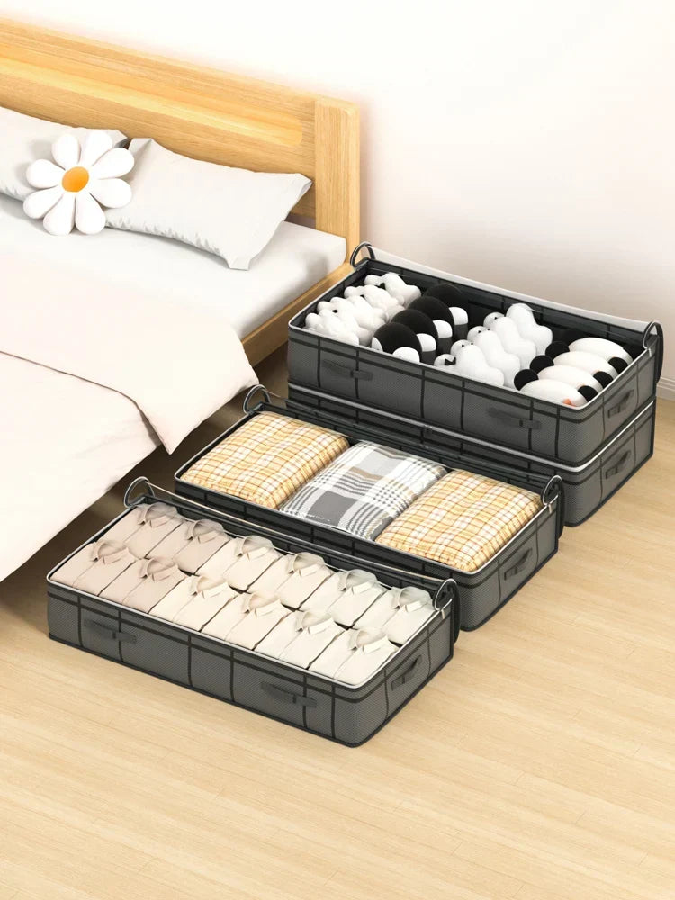 Vouwbare grote kleding- en dekbedopbergzak