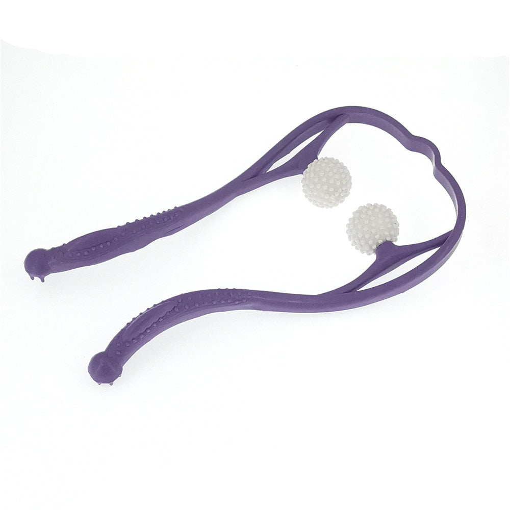 Neck massager | druk punt therapie – materiaal: ABS Plastic — afbeelding 8