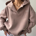 Oversized dames hoodie met capuchon