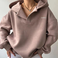 Warme dames hoodie voor winterdagen