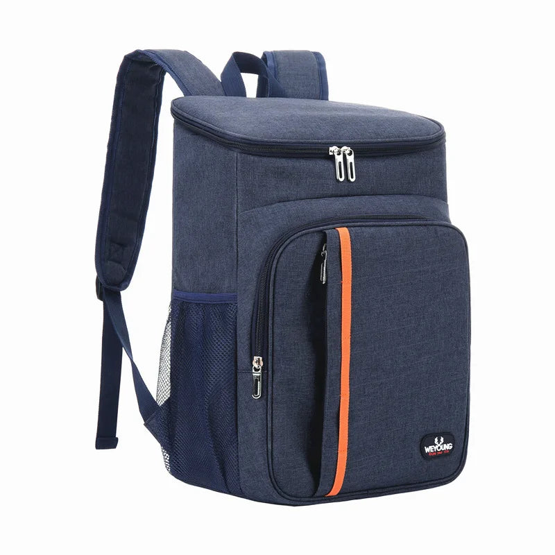 Thermische lunchtas oxford draagbare koeltas rugzak