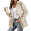 Effen blazer voor dames — afbeelding 1
