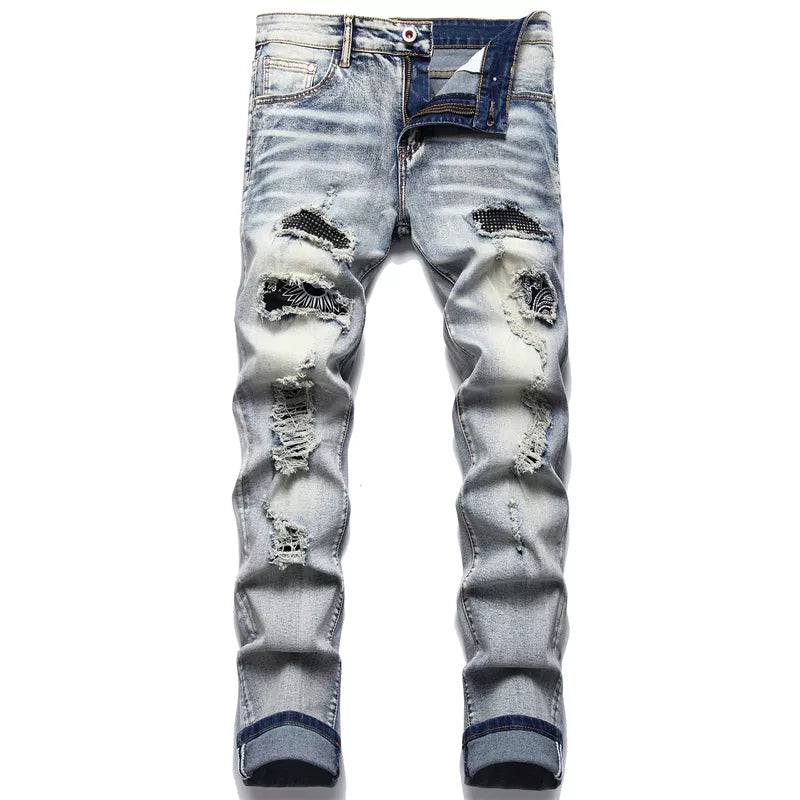 Gescheurde herenjeans