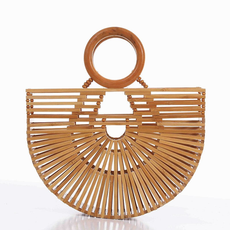 Bamboo clutch voor dames