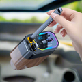 120W 4-in-1 opvouwbare auto oplader met USB-C & sigarettenaansteker adapter
