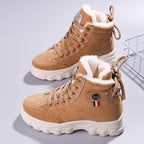 Warme boots met bont voering voor dames