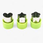Creatieve steker set voor koekjes en fruit