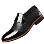 Glanzende herenschoenen