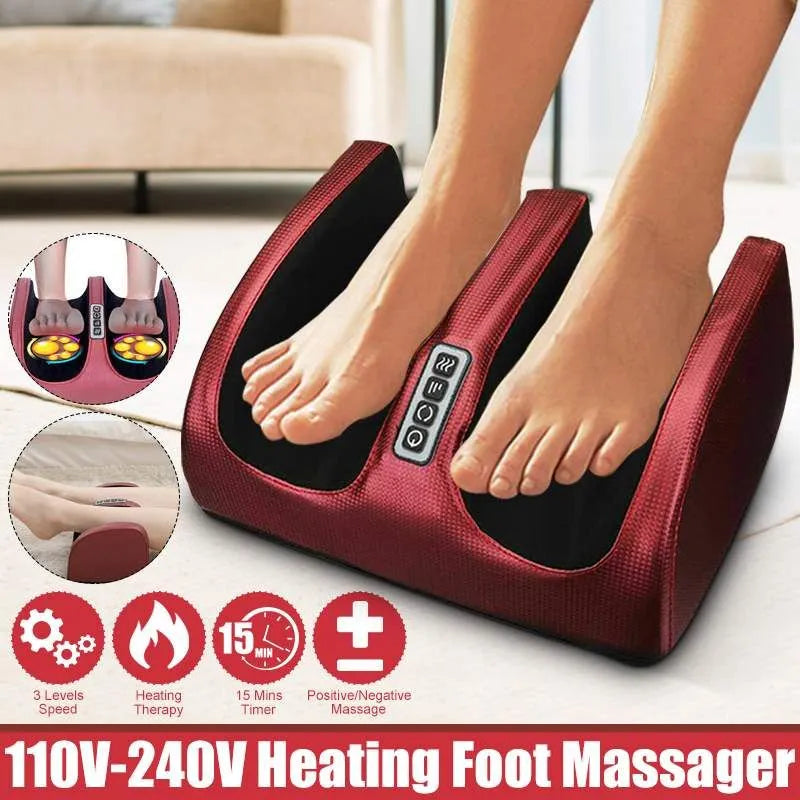 Voetmassageapparaat met shiatsu massage en warmtefunctie