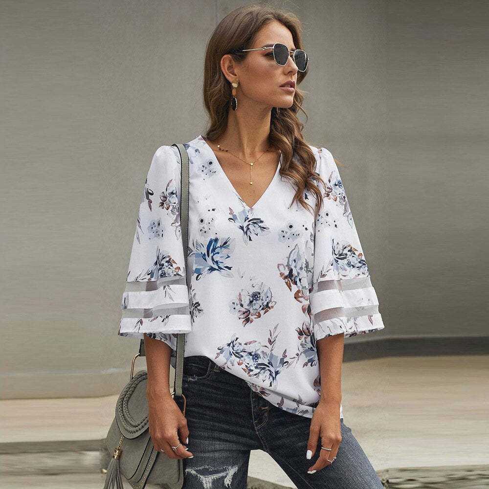 Losse dames blouse – Laura blouse